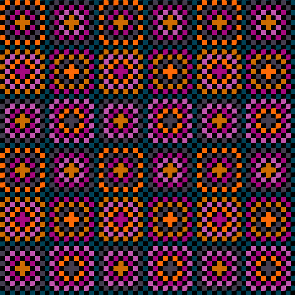 PREORDER: Boo Valley Granny Square in Black