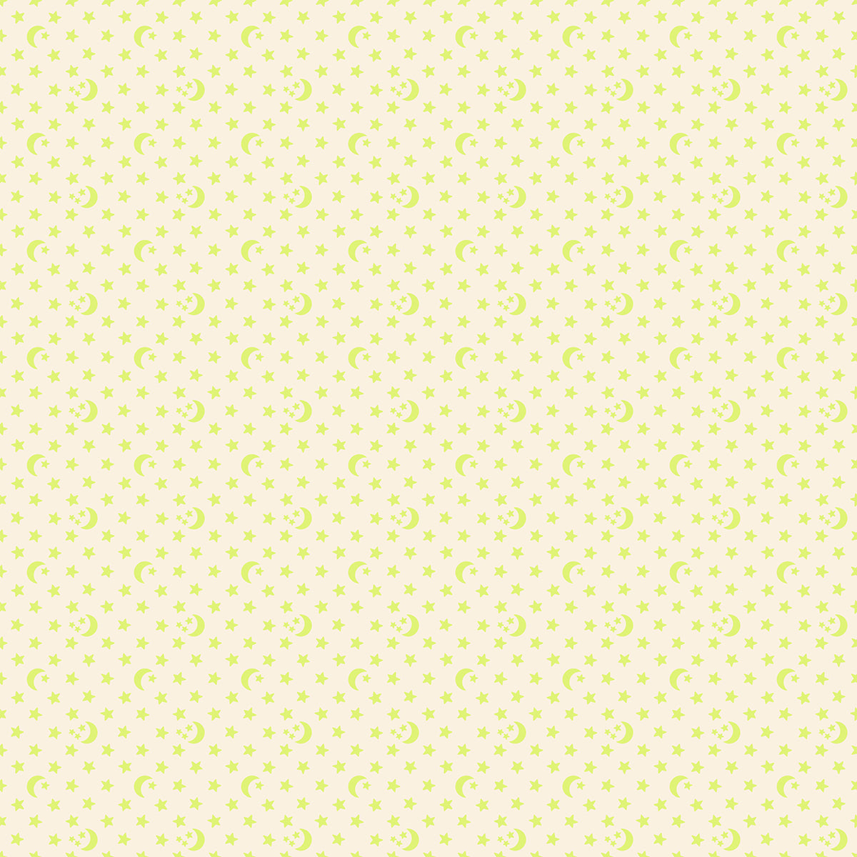 PREORDER: Boo Valley Moon Stars in Neon Yellow