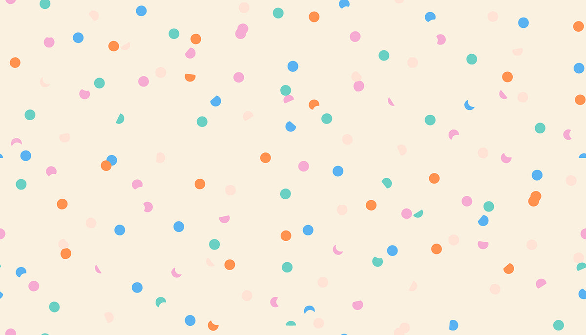 PREORDER: Sidekicks Hole Punch Dot in Multi on Natural