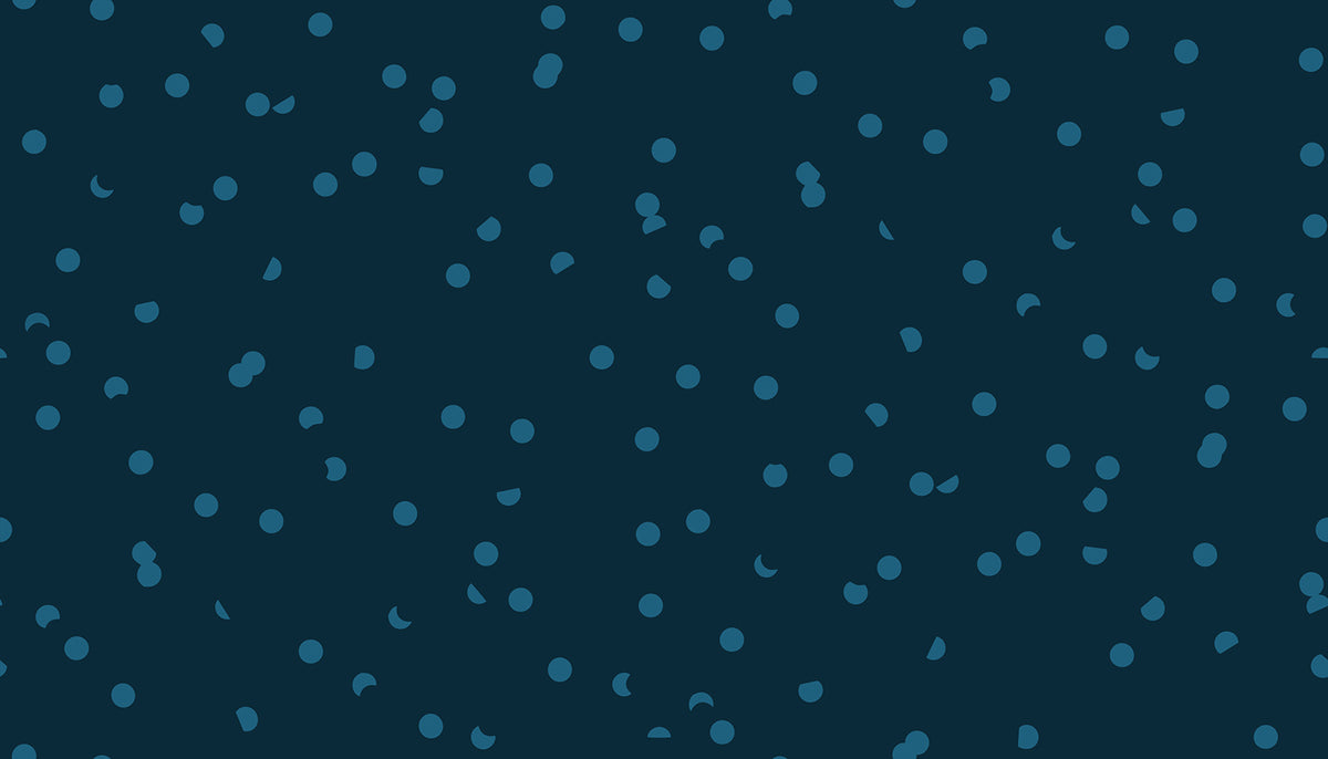 PREORDER: Sidekicks Hole Punch Dot in Teal Navy