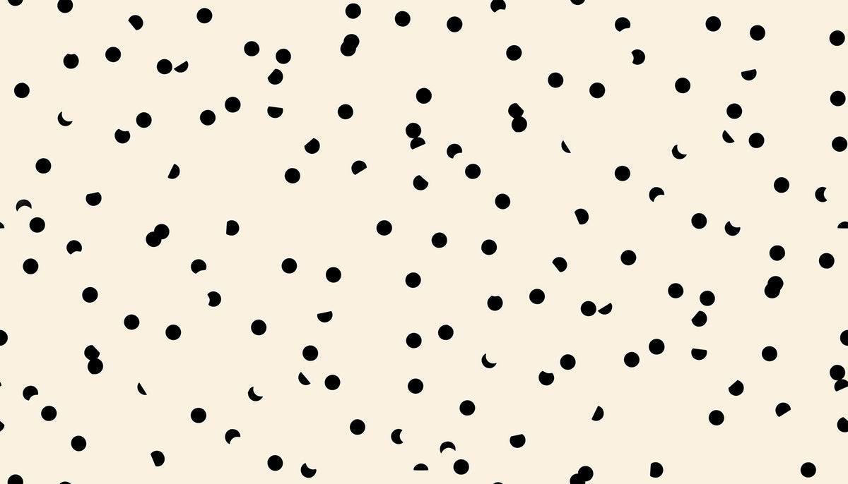 PREORDER: Sidekicks Hole Punch Dot in Black on Natural
