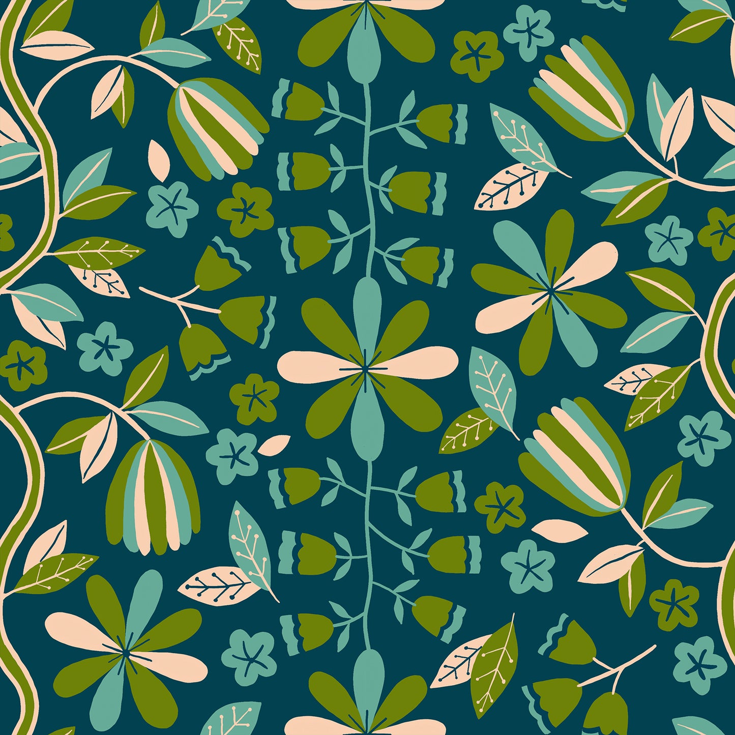 PREORDER: Corsage Front Parlor in Dark Teal