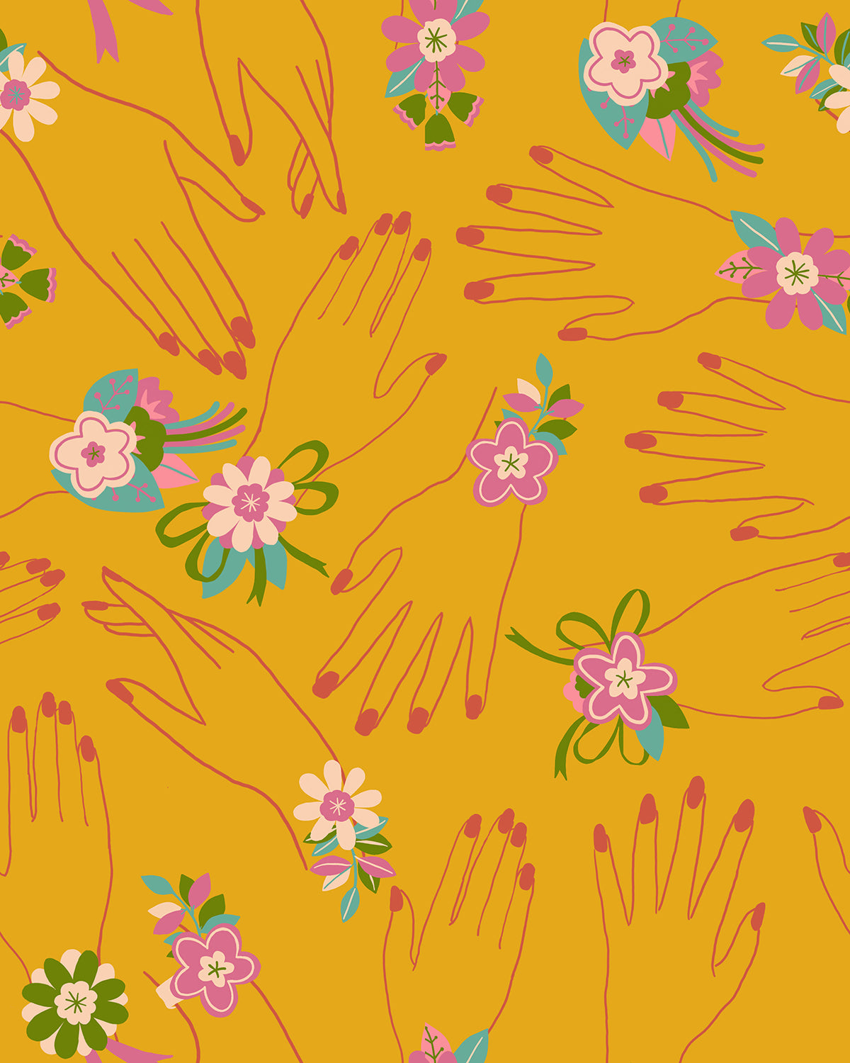 PREORDER: Corsage in Goldenrod