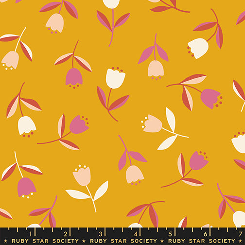 PREORDER: Corsage Tiny Tulips in Goldenrod
