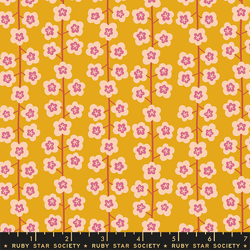 PREORDER: Corsage Baby's Breath in Goldenrod