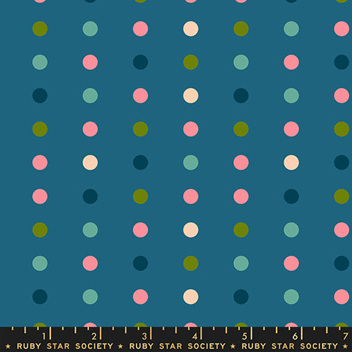 PREORDER: Corsage Swatch Dots in Teal