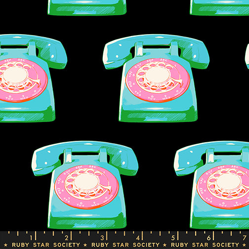 Preorder: Sparkle Mart Telephones in Black