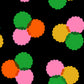Preorder: Sparkle Mart Puffs in Black