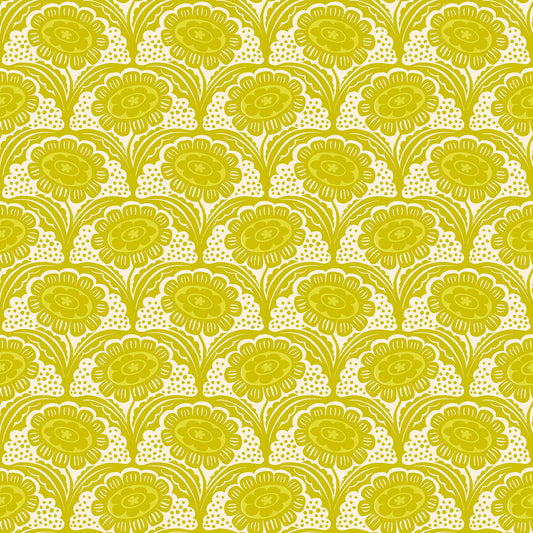 Preorder: Ink Shop Scallop Flower in Pistachio