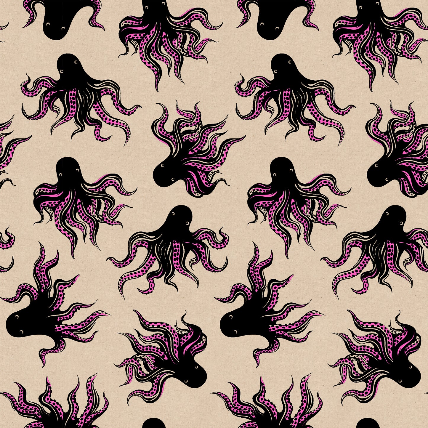 Preorder: Ink Shop Mystery Food Canvas in Neon Pink