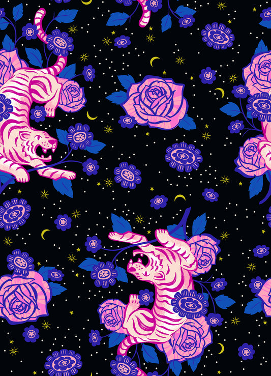 Preorder: Ink Shop Tiger Rose in Black