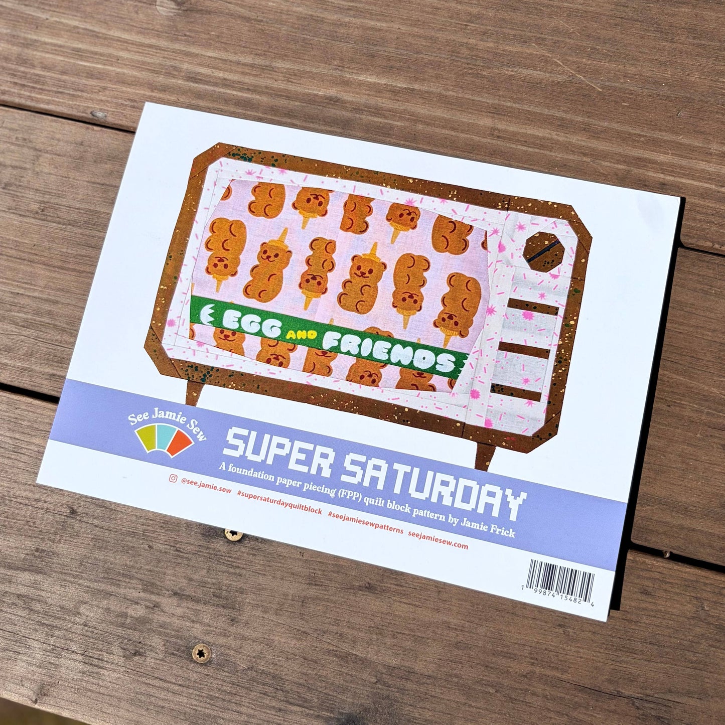 Super Saturday FPP Pattern (Printed Pad)