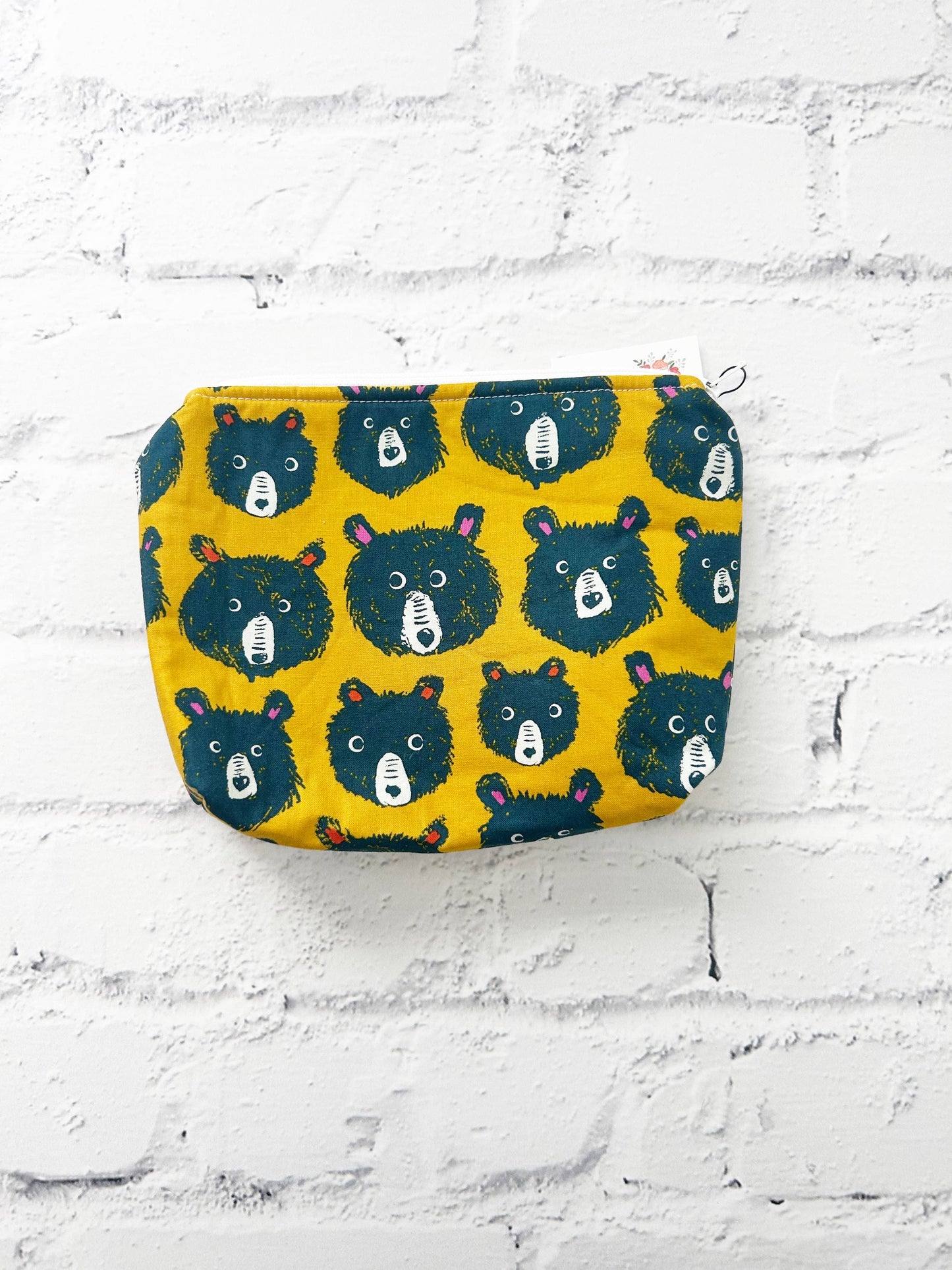 Small Cosmetics Bag, Make up bag, Toiletry Pouch 