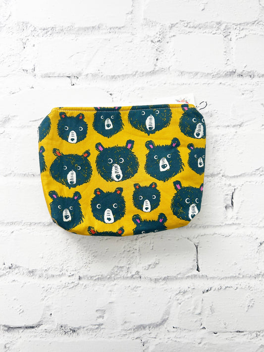 Small Cosmetics Bag, Make up bag, Toiletry Pouch 