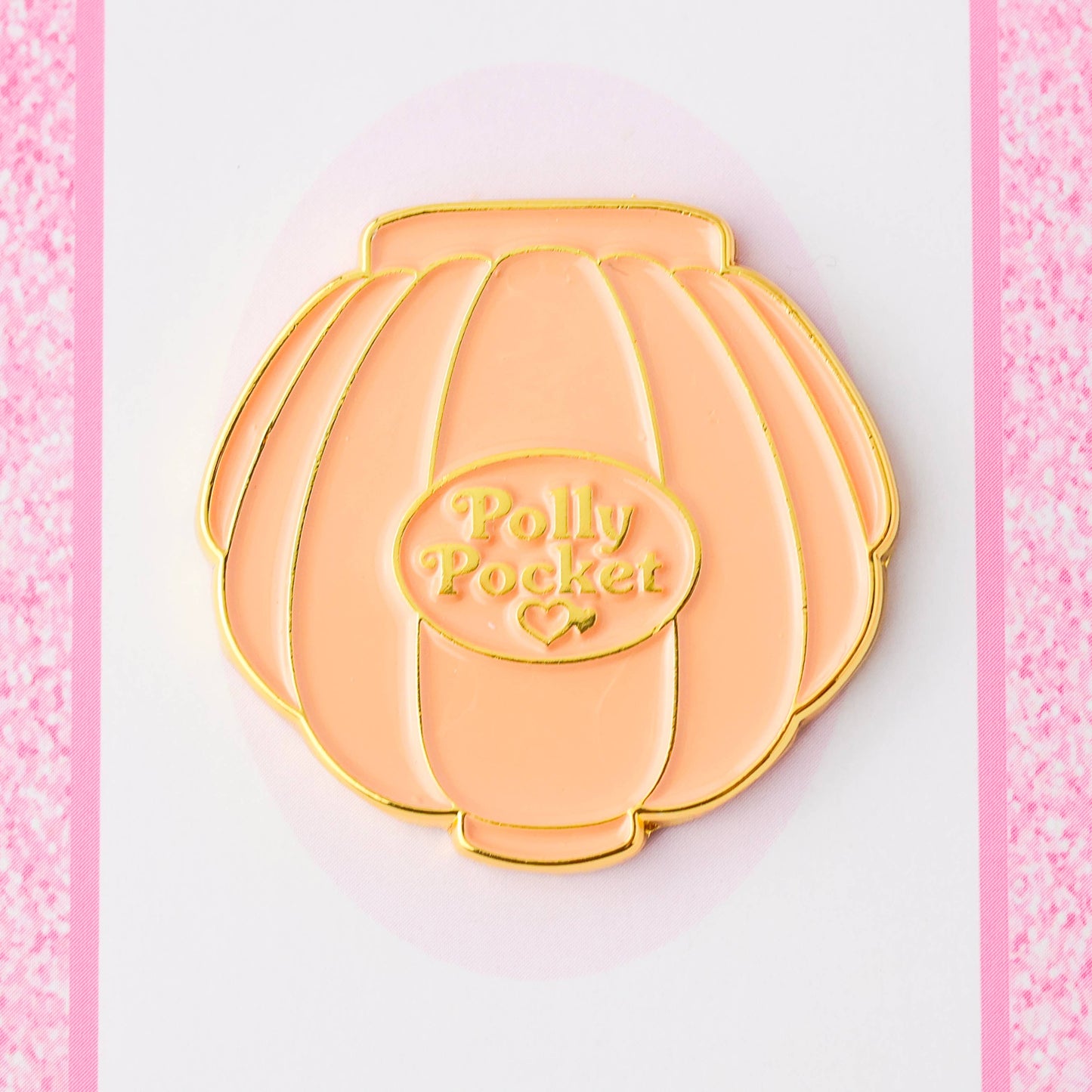 Shell Pocket Doll Compact Needle Minder Magnet