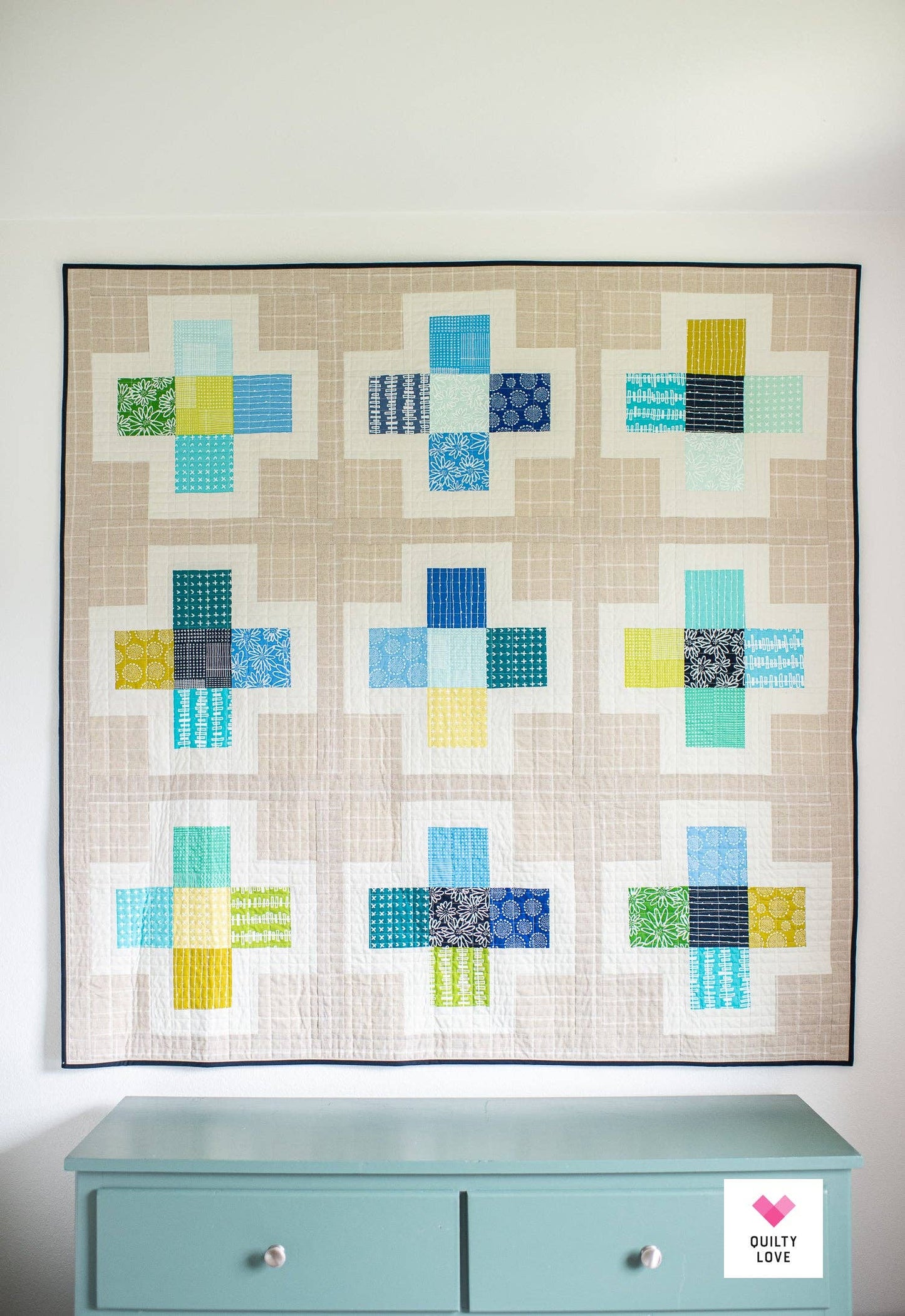 Plus Charmed PAPER Quilt Pattern