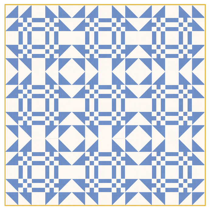 Gables Quilt Pattern  |   Paper Version