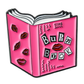 Mean Book Needle Minder Magnet