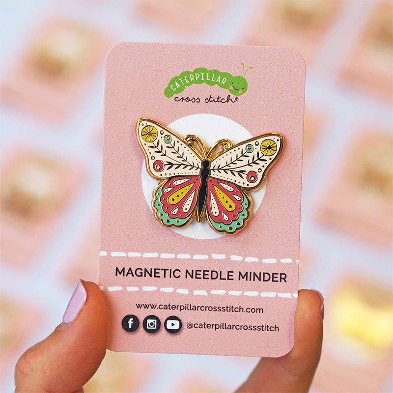 Butterfly Magnetic Needle Minder: Butterfly needle minder only