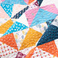 Patchwork Flying Geese PAPER Quilt Pattern