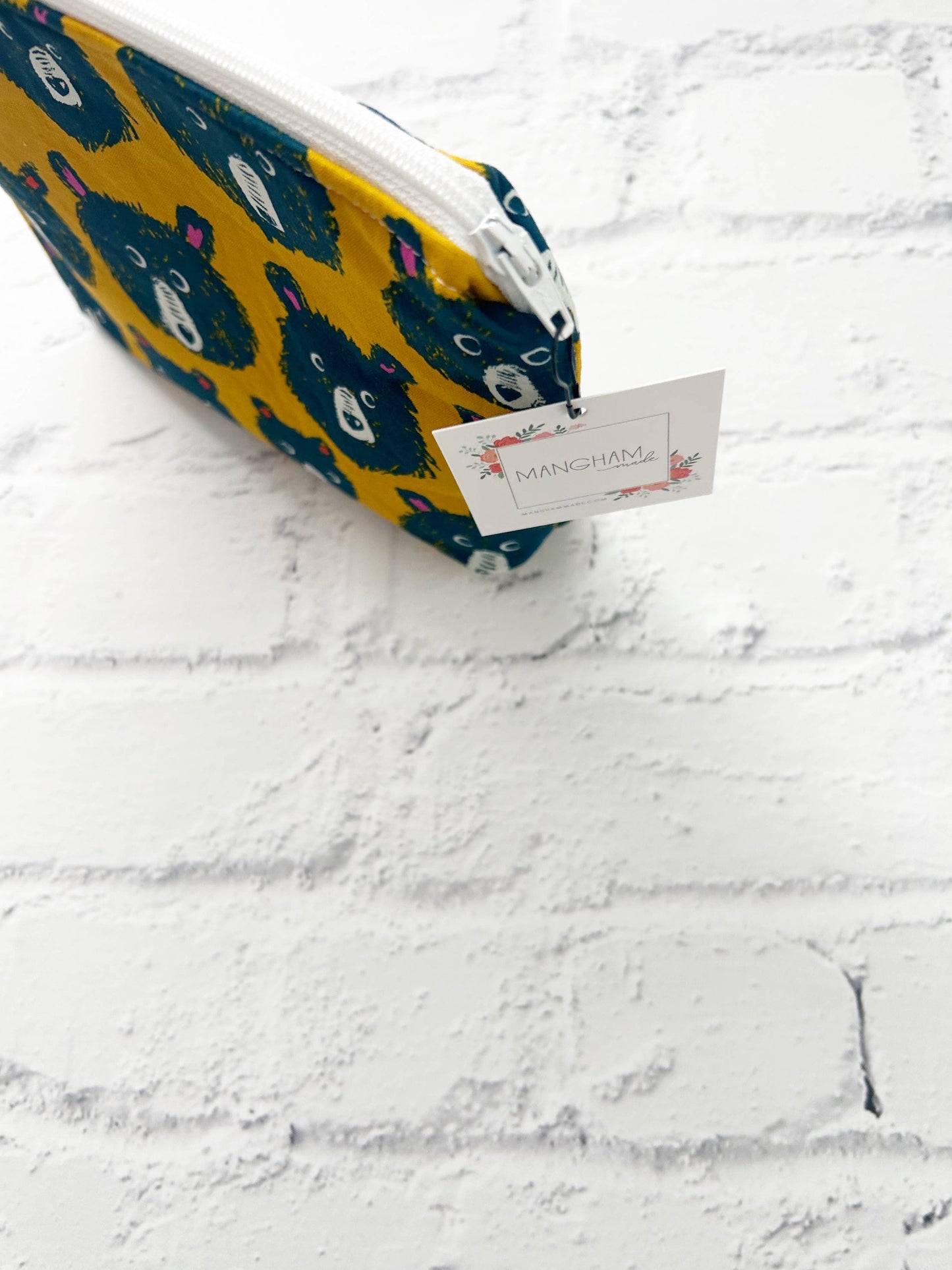 Small Cosmetics Bag, Make up bag, Toiletry Pouch 