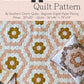 Bohippian Quilt Pattern - Paper Pattern