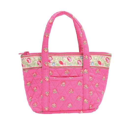 Madeira Pink Floral Tote Bag