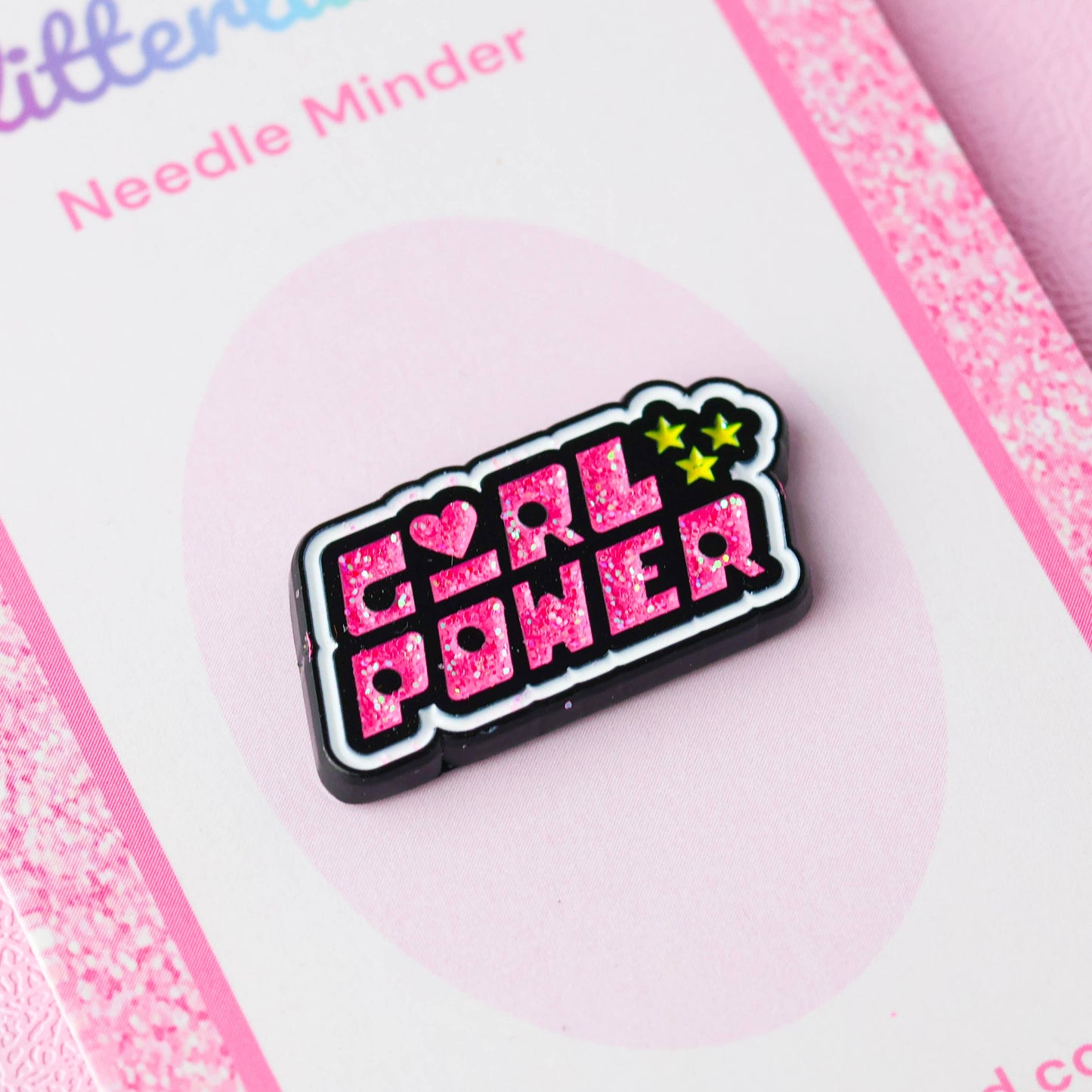 Girl Power Needle Minder Magnet